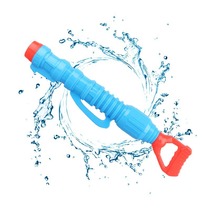 Large 5-hole water gun three-tube water gun pull-out large capacity childrens water spray toy Children play with water Adult rafting