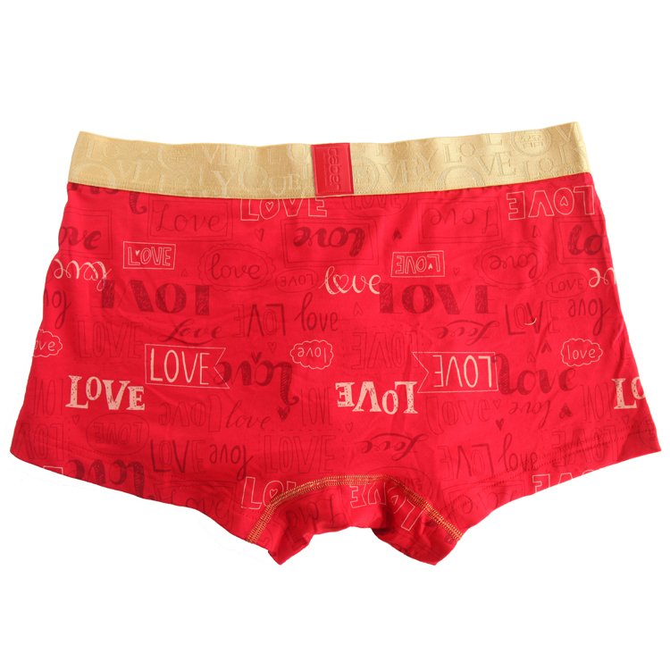 Caber Cabaret cặp đôi đồ lót màu đỏ kết hôn năm sinh phương thức võ sĩ nam tam giác nữ 3987 5987 quan lot nam