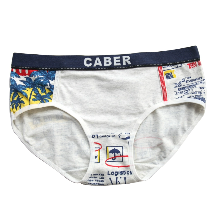 Đồ lót cặp đôi Carberi Thời trang in cotton Quần boxer nam Quần đùi nữ UM103 UL203 quần lót nam cotton thun lạnh