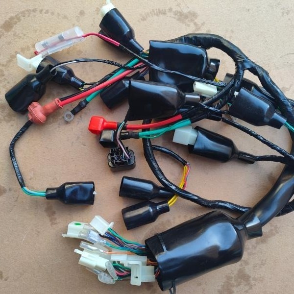 Jinan Light Ride Mastiff QM150GY-C QM200GY QM200GY-B Main Wire Harness Carburetor Edition