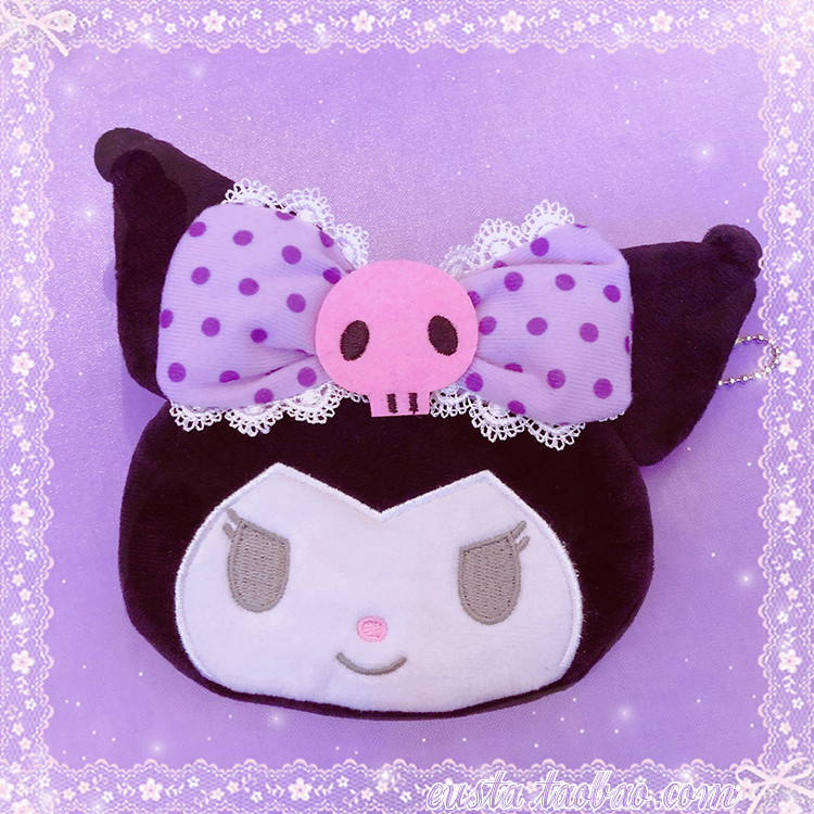 (very young not to imagine) Kuromi Culomi Zero wallet pendant 