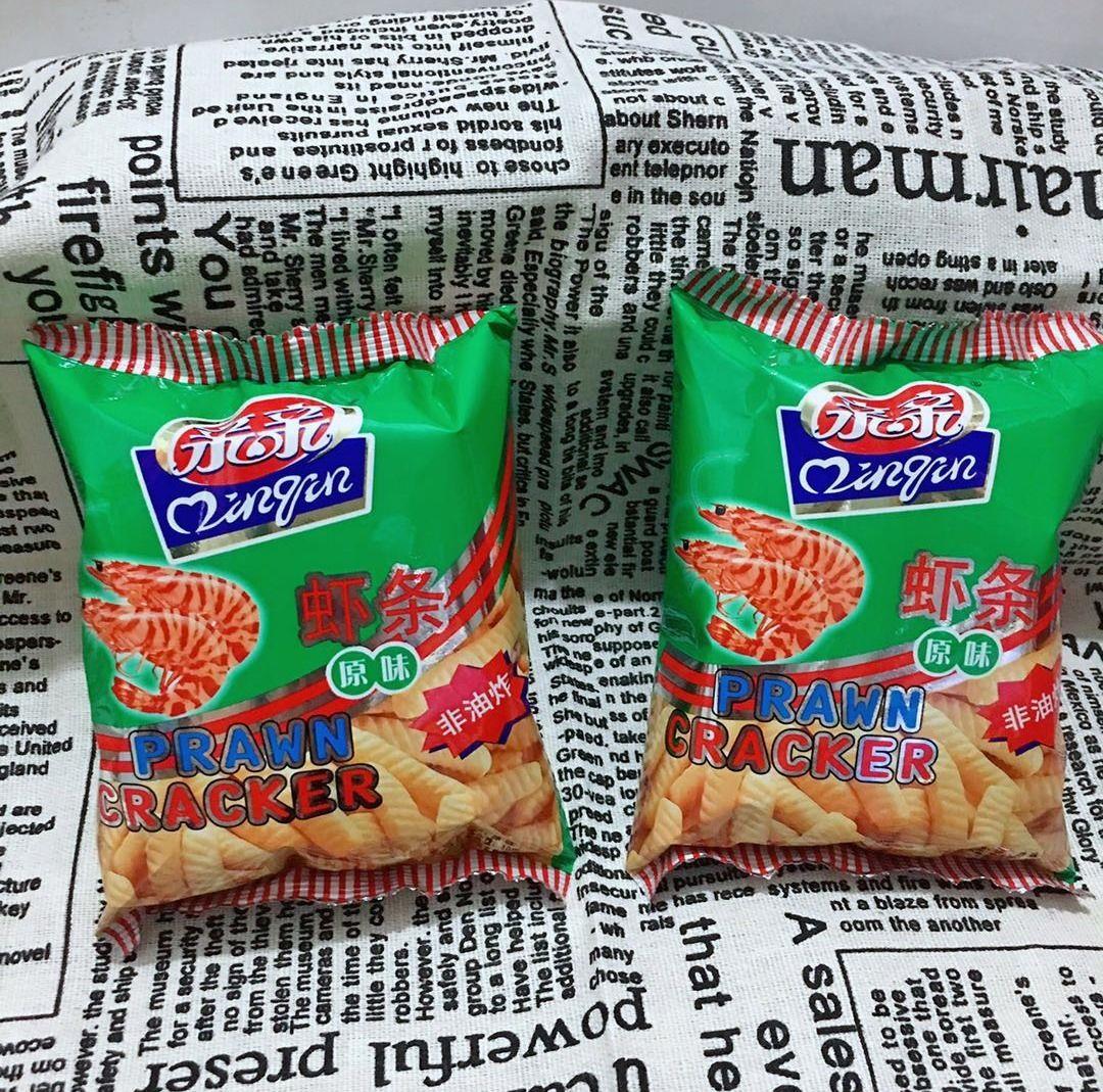10g Family Shrimp 80 after classic nostalgic snacks non - fried casual snacks