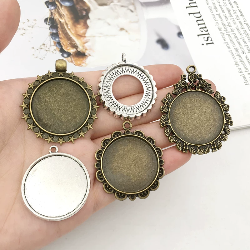 Стеклянная подвеска, аксессуар, аксессуары, 5 шт., 25 мм, DIY