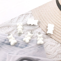 10 медведя-монохром белый 12576