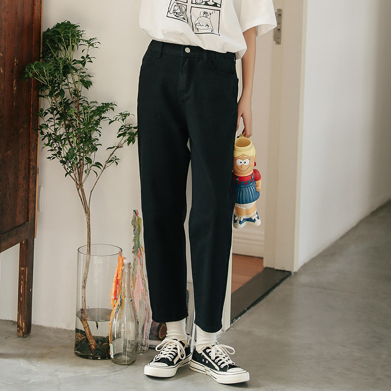 (Spot) Loyalty Dog Small Eight Pear Shaped Homemade Straight Drum 100 Lap Long Pants Homemade Pants Homemade Vintage Retro Port Taste Spring Lady