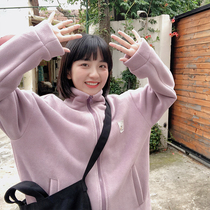 Loyal dog Small eight pear shape homemade-strange Berry-cute girl Lamb hair coat cotton stand collar 2021 Winter New Product