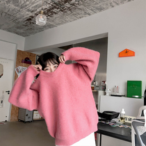 (Spot) loyal dog Small eight pear-shaped homemade strawberry sandwich warm winter sweater sweet Joker long sleeve lazy