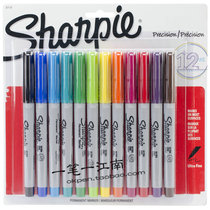 Sharpie Permanent Marker Sanfu fine core color Marker pen 12 color 0 5 oil pen