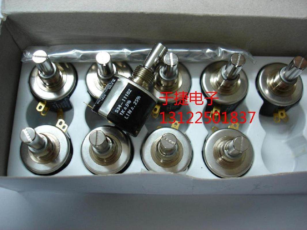 Vishay Potentiometer 534-11502 MOD534 RES 100Omega 1K 2K 5K 10K 20K 50K