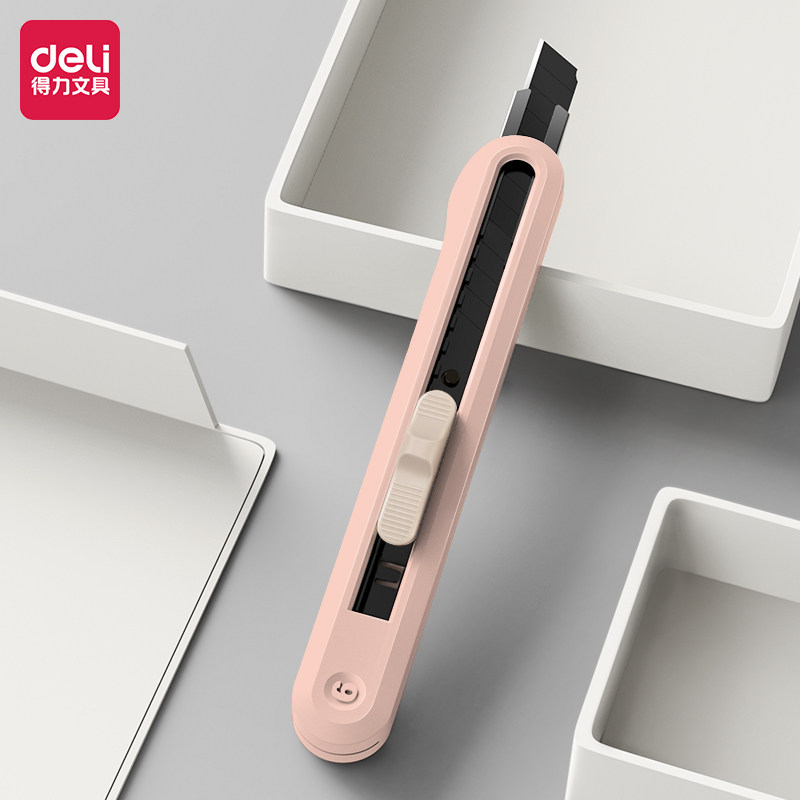 Deli New Sai ns063-SA SD high-value utility knife wallpaper knife demolition express pocket knife out of the box knife handmade beauty