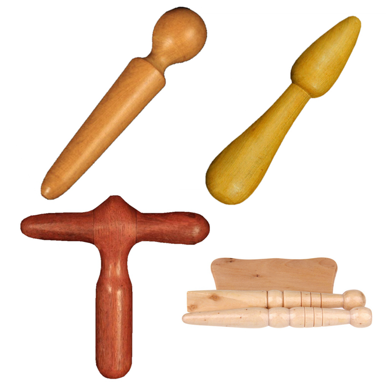 Wood Sub Warhead Plantar Acupoint Massage Parlour Point of Acupoint Stick Beauty Stick by foot instrumental Fascia Universal body Meridian Universal