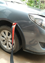 Car universal wheel eyebrow sedan SUV pickup MPV wheel brow appearance retrofit decoration anti-crash anti-rub black custom