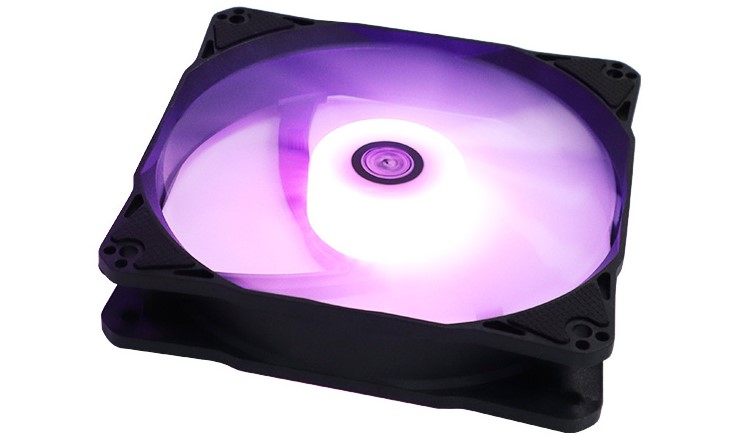 New Bitspower Touchaqua 12025 12CM fan ARGB 4-wire speed regulation water cooling