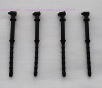 CPU radiator heat sink fan fixed rubber nail long shock-absorbing nail 2 5 thick fan 4 pieces 1 5 yuan