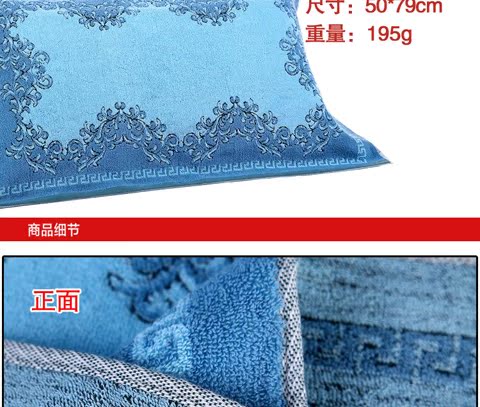 Genuine vàng số bông gối bao gồm một cặp cao cấp tăng dày giải phóng mặt bằng đặc biệt châu Âu vài mùa gối khăn - Khăn gối khăn choàng gối