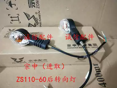 Integrity accessories Zongshen (enterprising) after ZS110-60 turn signal spot single