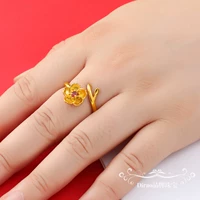 Рубиновое кольцо с камнем