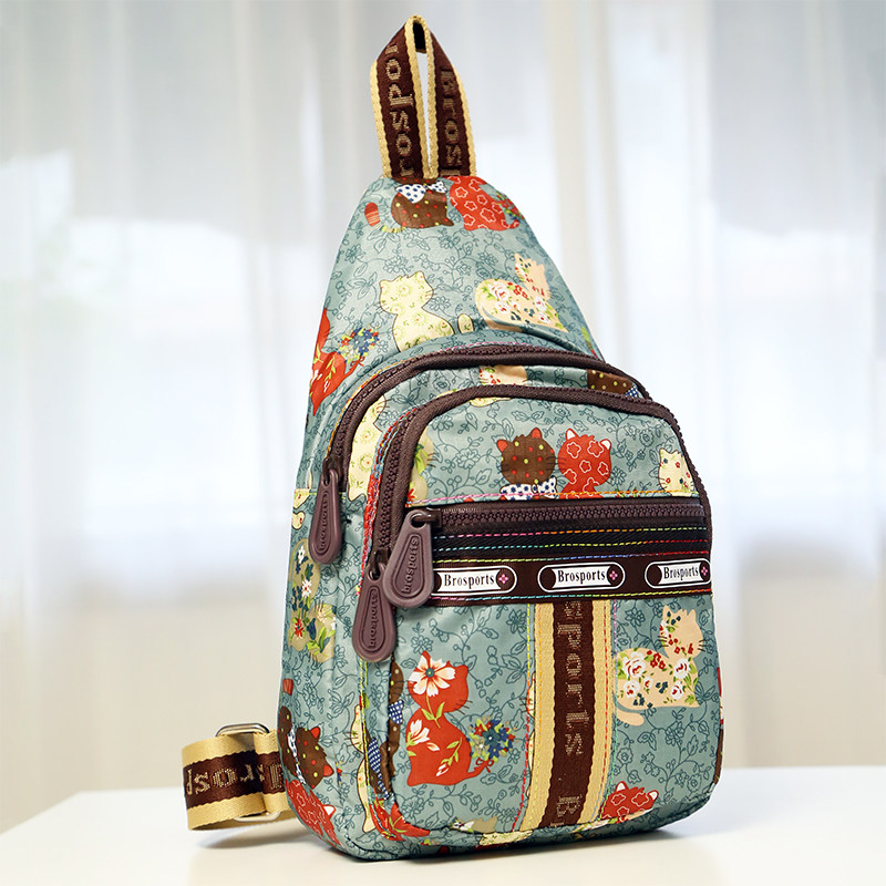 Sunshine Girl's breast bag 2022 summer new waterproof leisure girls slug sports function lightweight small bag