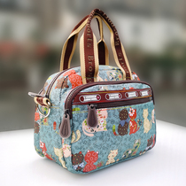 2022 New Sunshine Girl Leisure - Slipper Handle Handle Handle with multi - layer fashion minimalist tide bag