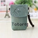 2018 mới 6 inch túi điện thoại di động Túi xách nữ túi vải treo cổ điện thoại di động túi nhỏ dọc túi nhỏ