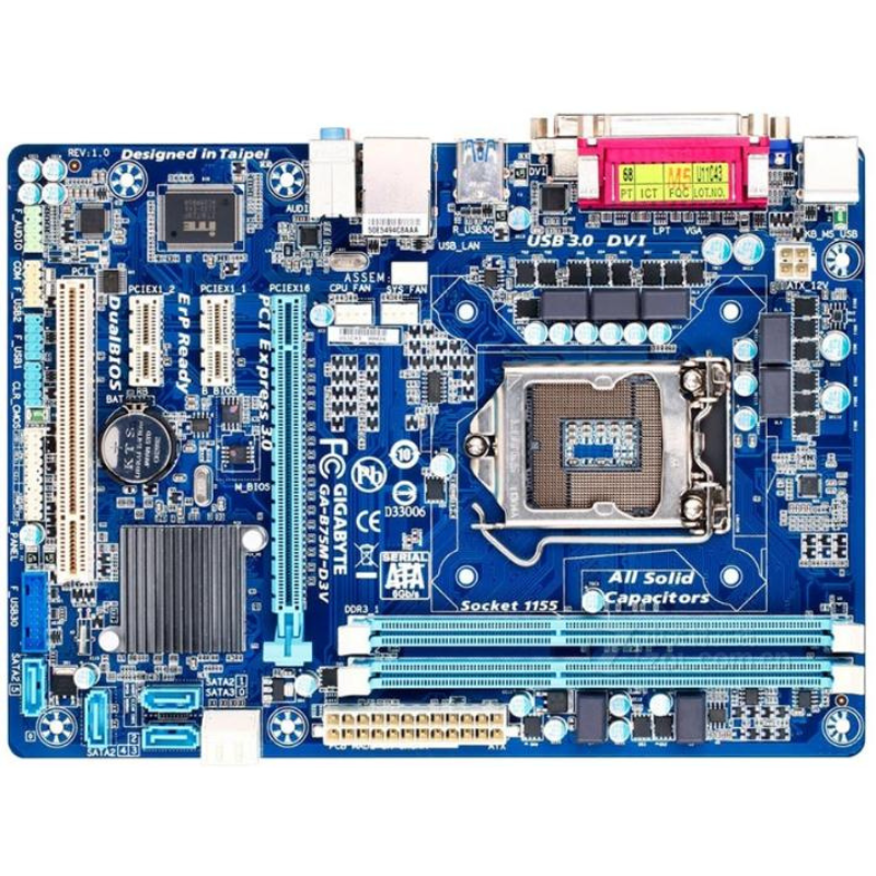 爆新 1155针Gigabyte/技嘉 B75M-D3V/D2V/D2P/HD3主板 B75 DDR3