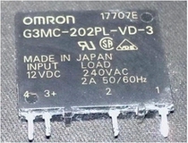 Original disassembled solid state relay G3MC-202PL-VD-3=AQG22212 12VDC 2A240V