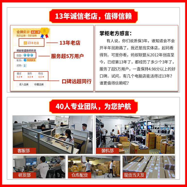 Xeon Dual-Core E5 2680V2 Host DIY Gaming Server for Mining, Studio Simulator, Multi-Account Computer