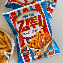 South Korea Imports Zero Food Farm Hearts Season Qualifies New Products Original Flavor Spicy Crisp Raw and Crisp Puffed Potato Fries