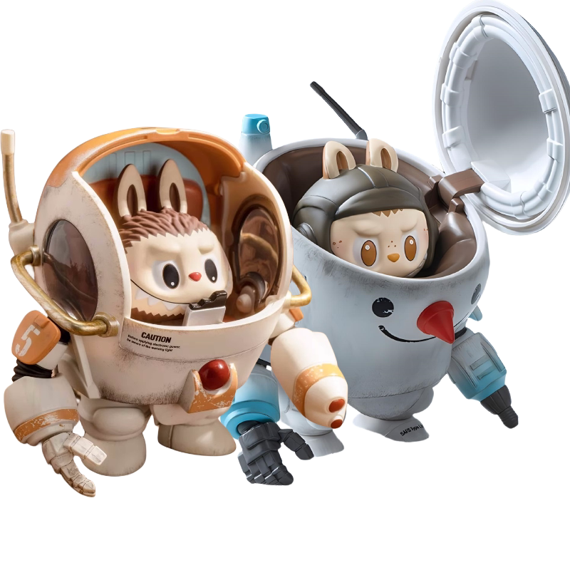 Popmart Labubu Horiyama Hiroshi Ma.K Series Blind Box Figure Trendy Toy Mecha Ornament