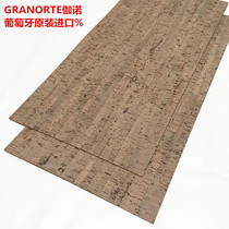 Portugal original imported cork wall panel soundproof board TV background wall cork board photo wall background cork board