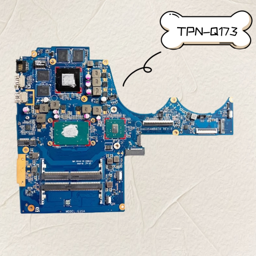 Hp 15-Ax Tpn-Q173 Q172 Q193 Q174 Dag35Dmbad0 E0 Motherboard Without Repair