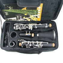 17 key B- drop black tube clarinet instrument double two-section performance beginners black clarinet plmdHQFsCz