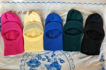 Nostalgic old stock 80-90s skating hat woolen hat multicolor