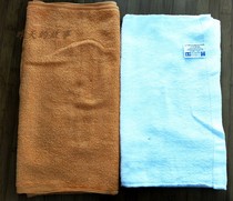 Nostalgic old stock 90s pure cotton towel hand towel face towel solid color