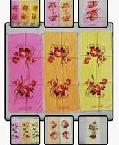 Nostalgia old stock 80 - 90s Shanghai Sanyu towel face towel with hand towel colored cotton