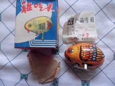 Игрушка Винтажная старая игрушка, старая оловянная