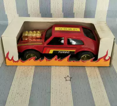 Nostalgic old inventory 90 s plastic toys inertial fire truck props collection