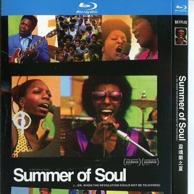 Музыкальный документальный фильм Summer of Soul BD HD 1080P в штучной упаковке на Blu-ray с английскими субтитрами
