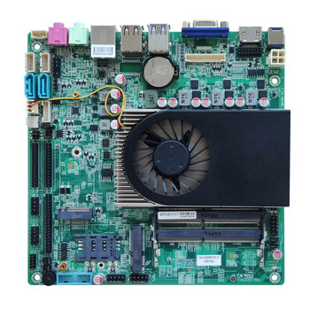 Brand new i3 i5 i7 10th generation cpu single network port mini industrial computer all-in-one advertising machine mini motherboard