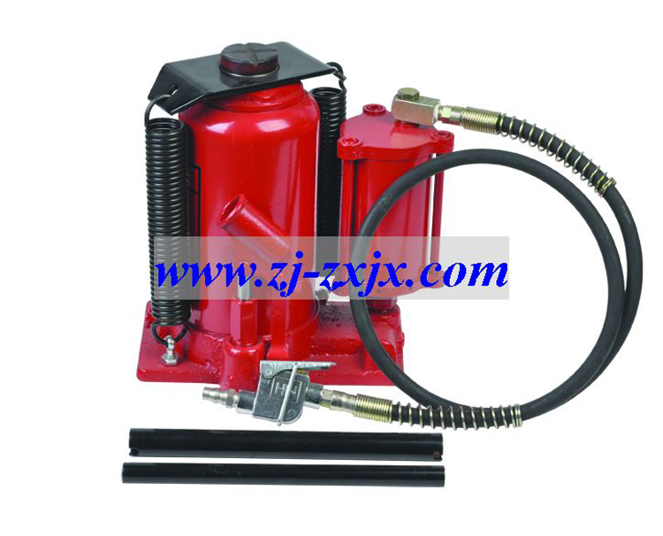 Manufacturer direct sales ZTE 20T pneumatic hydraulic jack ZX1001B pneumatic top stroke 80-490mm