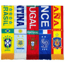 Qatar World Cup 32 Brazil Argentina France Germany Portugal football fans national team scarf