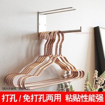 304 stainless steel clothing support rack storage and finishing rack multifunctional household balcony clothes clip rack placement rack