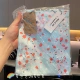 Blue Cherry Blossom Letals Canvas Sumbag