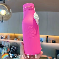 Starbucks 473 мл Vitality Summer Pink Pink Pink Pink Pink Stainless Steel на основе напитков Vitality Summer Series Girls Girls