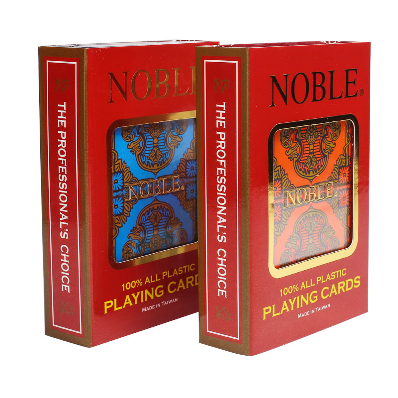 Taiwan imported plastic frosted playing cards Guogao Noble X 053 waterproof and wear-resistant folding