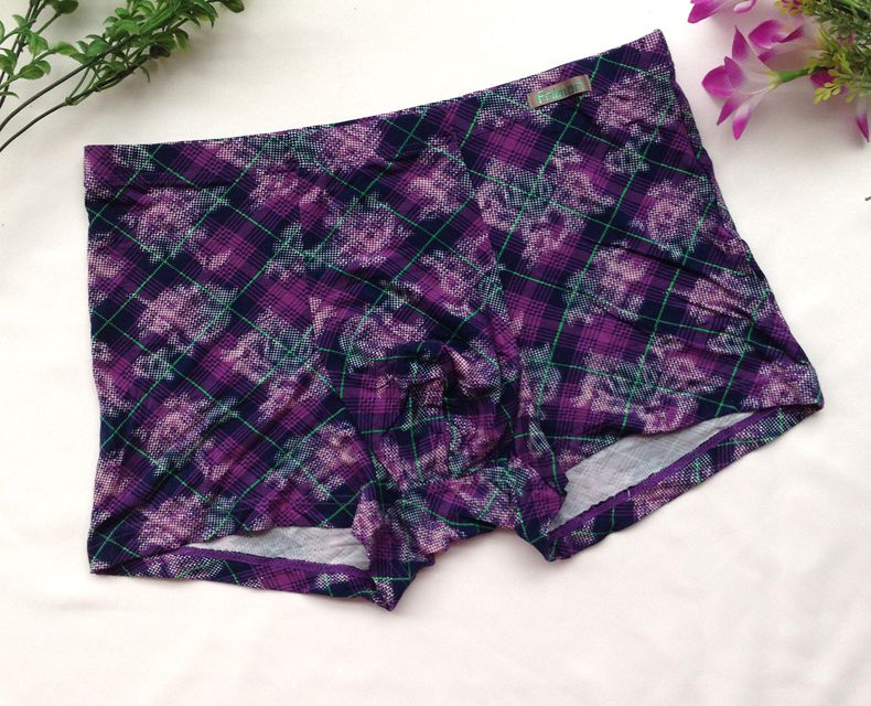 2 gói tải New Fu Nilai đồ lót nam modal góc phẳng in đồ lót thời trang 0752 quần lót nữ sexy