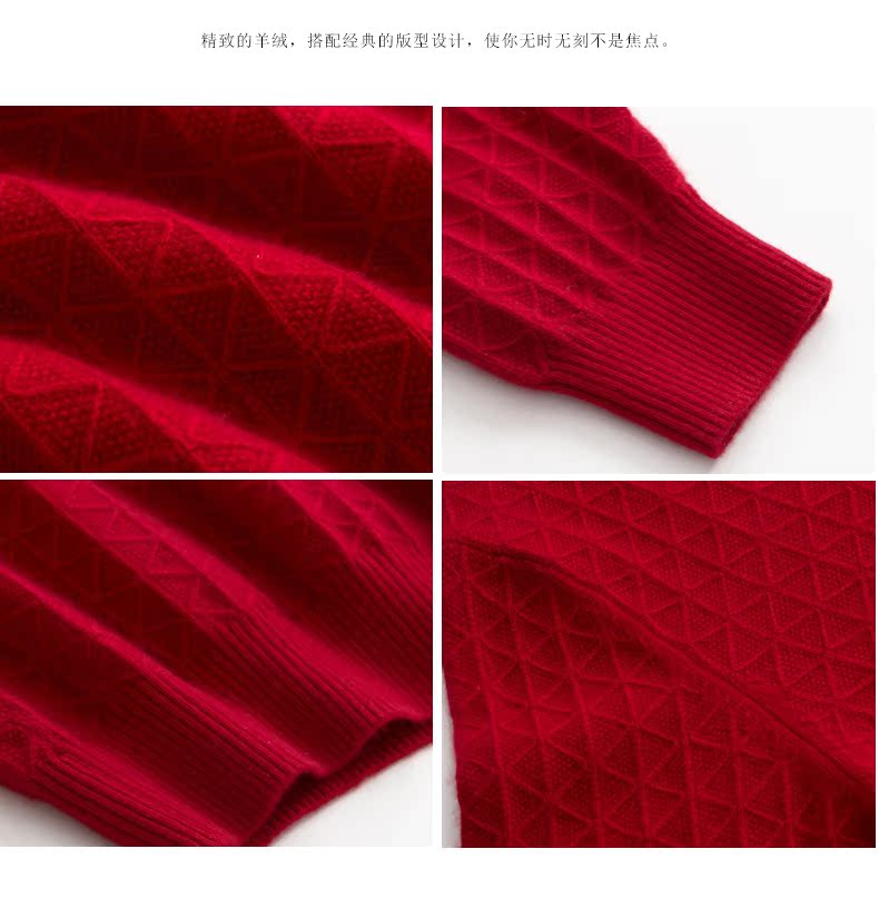 Mùa đông 2017 mới cho nam áo len cashmere hai cổ cao cổ mỏng mỏng cá tính ấm áp ấm áp áo sơ mi - Áo len Cashmere áo da nam cao cấp