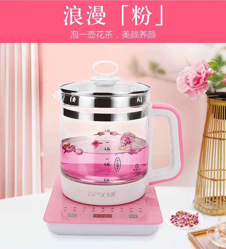 ấm nấu nước Ấm đun nước điện gia dụng tự động làm dày thủy tinh đa chức năng đun sôi nước ấm trà ấm trà chiên nồi thuốc Trung Quốc - ấm đun nước điện bình đun nước lock and lock