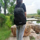 Wei Bao travel to school backpack polyester simple backpack