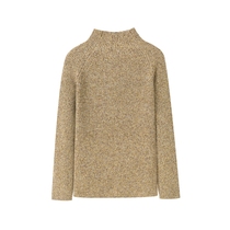 Fu Xianglin Self-led Yuan Baopin 7-pin 7-pin Thickened Lady Sleeve Head Cashmere Sweater 100% Mountain Cashmere Warm Sweater